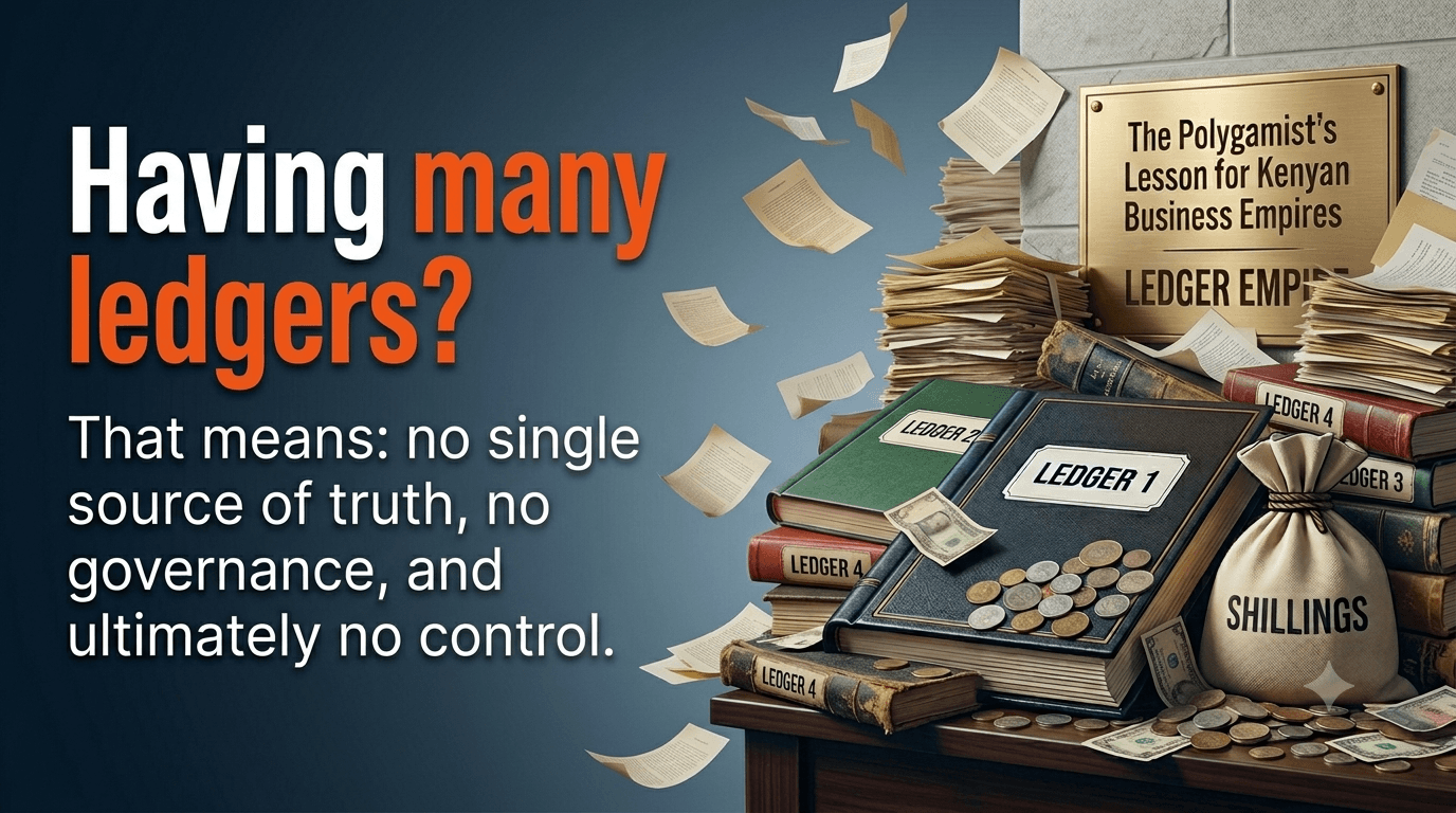 One Man, Many Ledgers: What The Polygamist Teaches Kenyan Businesses About Running an Empire